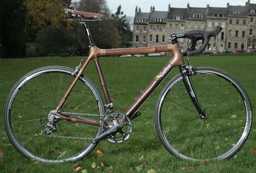 Just in Calfee Bamboo road bike road.cc